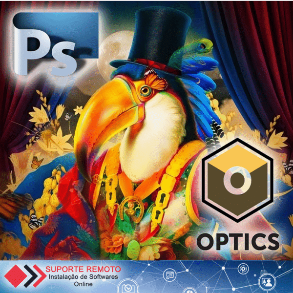Adobe Photoshop 2025 64 bits PT BR + Boris FX Optics
